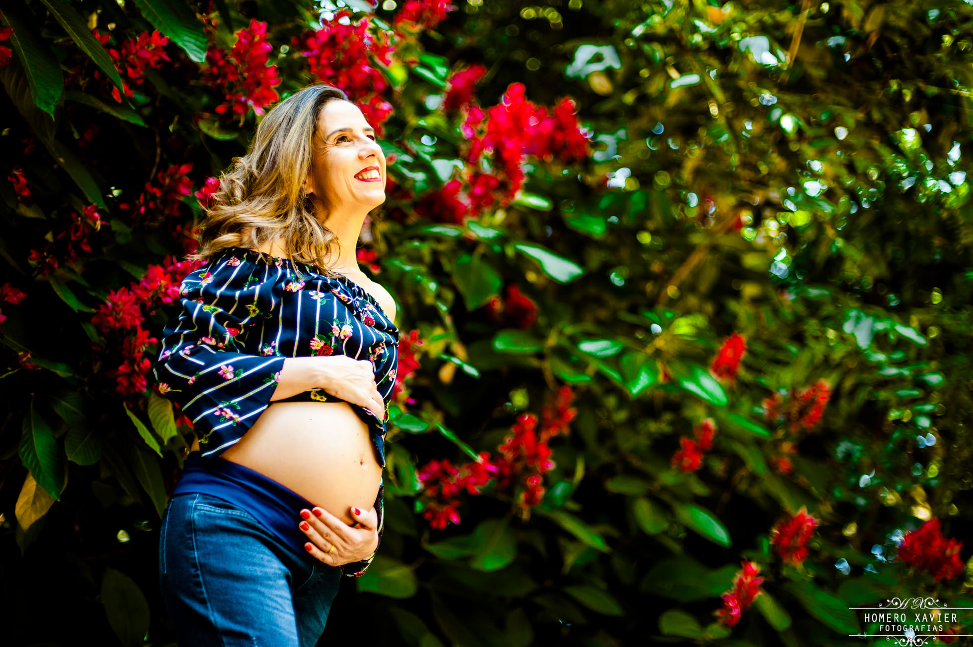 fotografia book gestante gravida em Parque em BH
