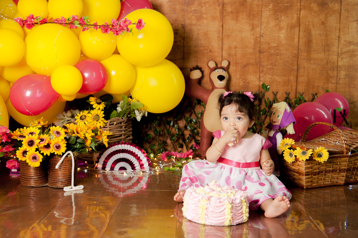 Ensaio fotográfico infantil Smash the cake